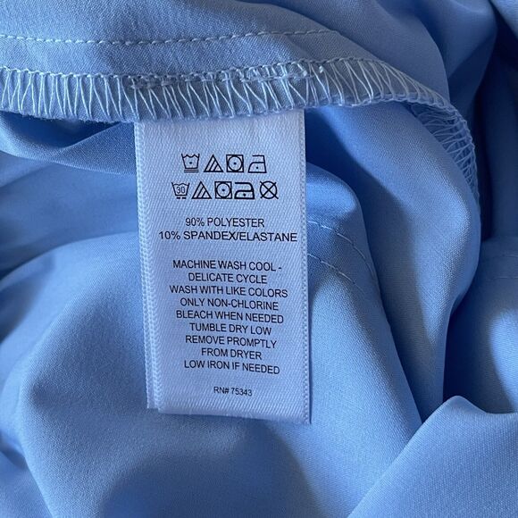 Telluride X-Large Shorty Shorts Flat Front Lightweight Quick Drying Pockets Blue - Picture 4 of 4